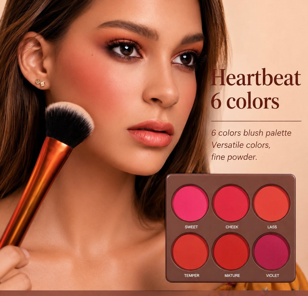 Waterproof Radiant Blush Palette