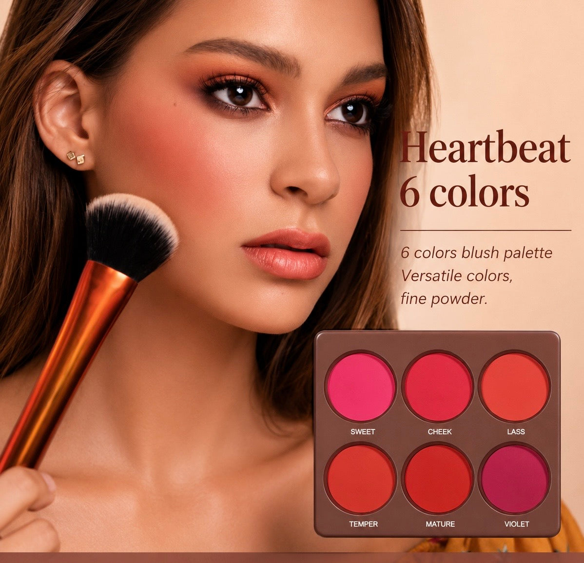 Waterproof Radiant Blush Palette