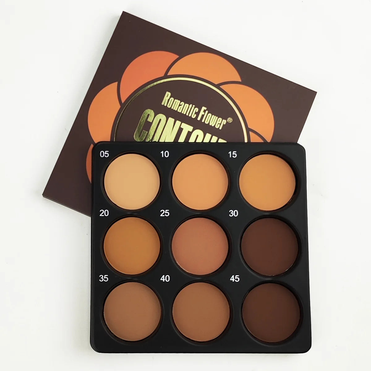 9-Color Contour Palette